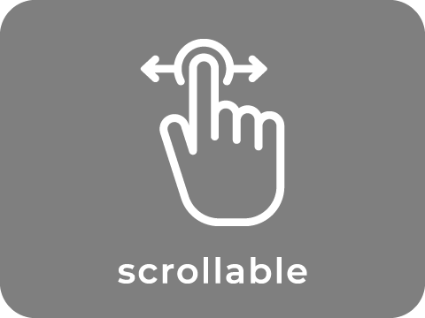 scrollable