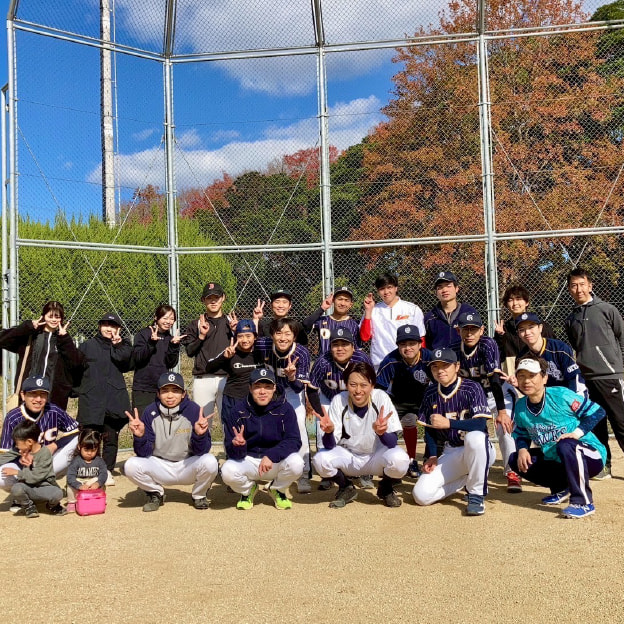 オーイーシー唯一の部！野球部員の絆は当社随一です！