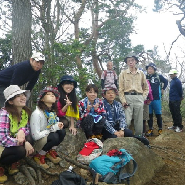 トレッキングサークルでは希望者で山登りに行きます。山ボーイ、山ガールお待ちしてます！
