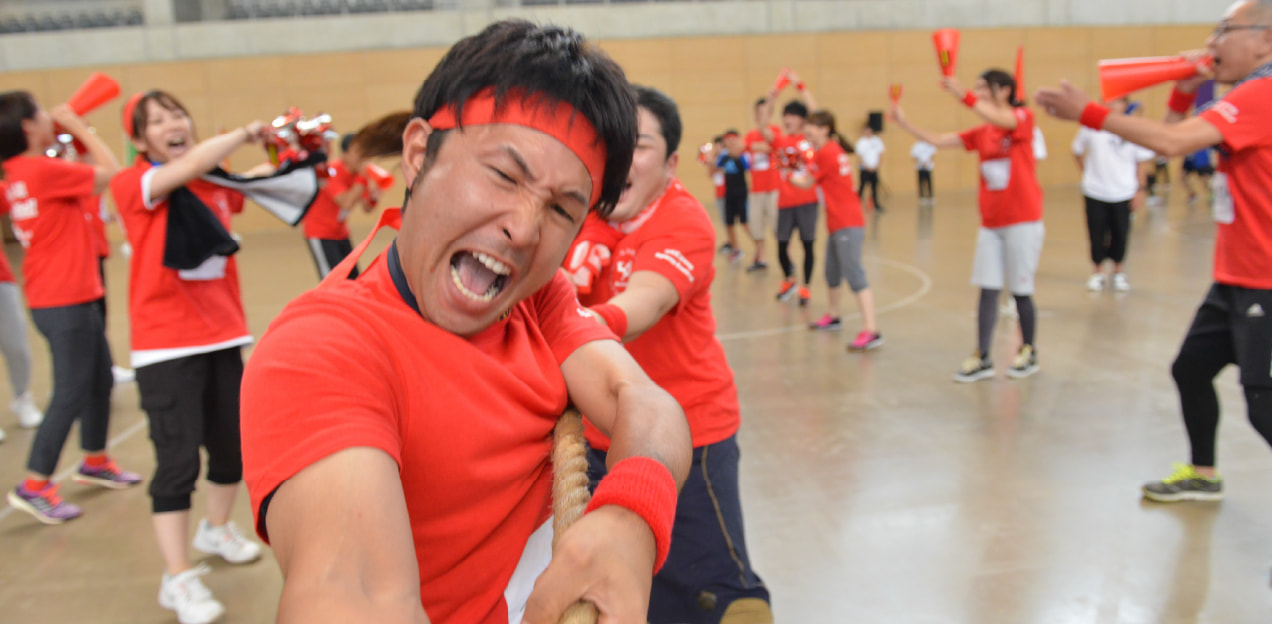 創業50周年記念行事として、運動会を開催しました。