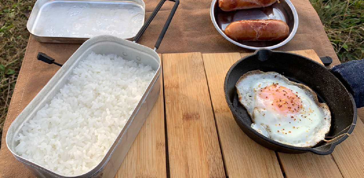 キャンプ飯
