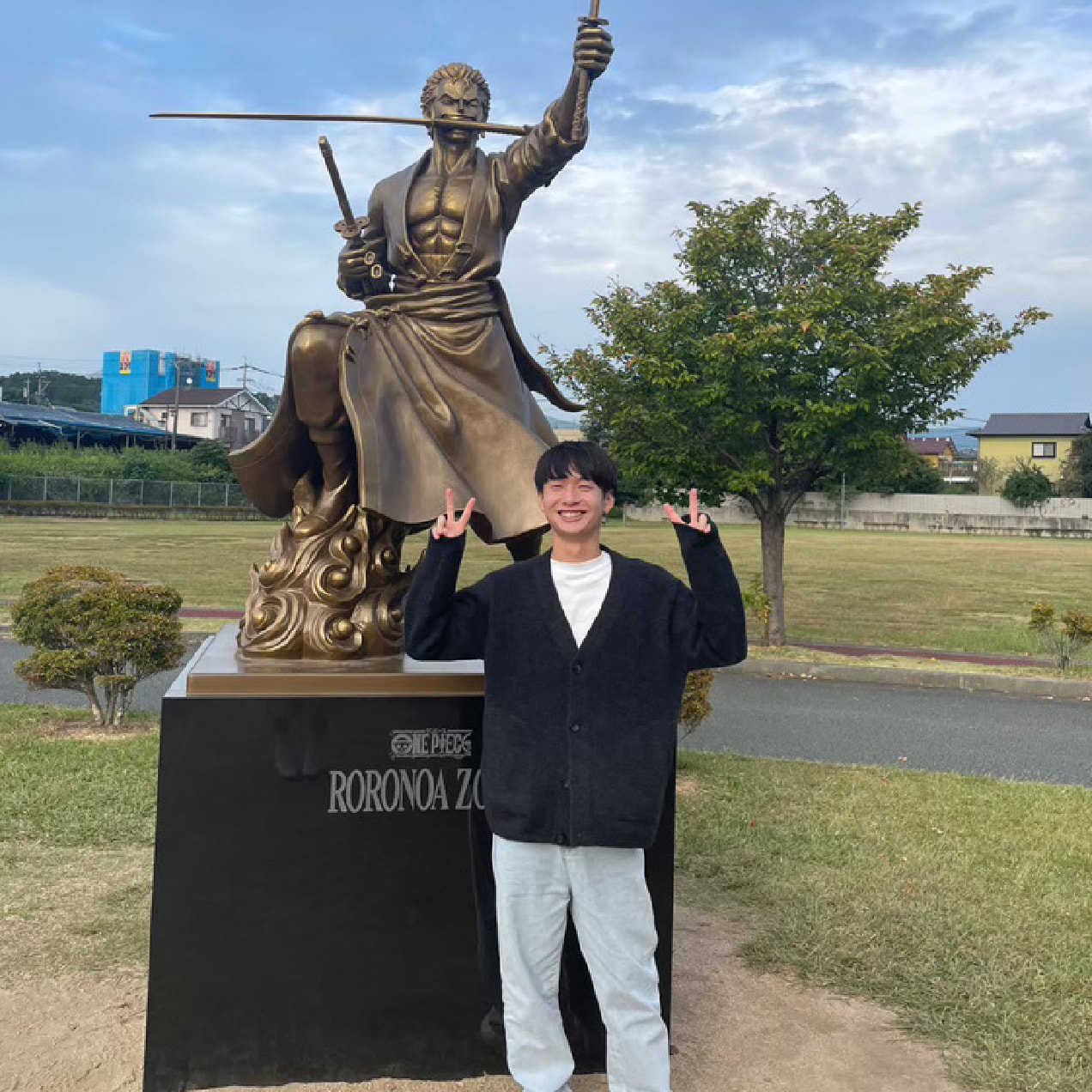 ゾロとのツーショット