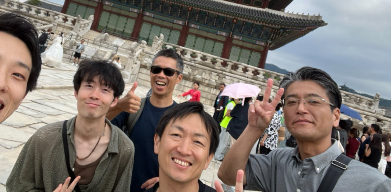 社員旅行の一幕。もちろん海外も旅行先にあります。